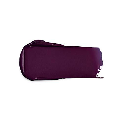 KIKO Milano Smart Fusion Lipstick 405 in a deep plum shade, shown as a smooth creamy swatch with a glossy finish