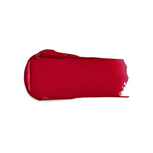KIKO Milano Smart Fusion Lipstick 405 in a vivid deep red shade, shown as a smooth, creamy glossy swatch