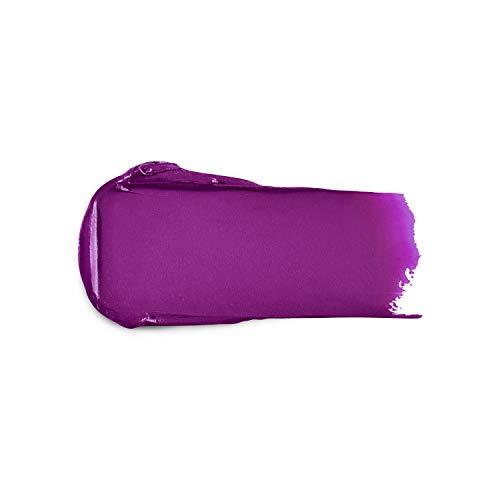 KIKO Milano Smart Fusion Lipstick 405 in vivid purple, shown as a smooth creamy lipstick swatch with glossy edges.