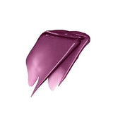 L'Oréal Paris Matte Liquid Lipstick in a glossy mauve-plum swatch with a smooth, creamy texture and tapered streaks