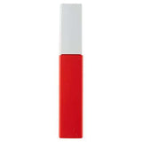 Maybelline Superstay Matte Ink liquid lipstick in a bright red rectangular tube with a tall white cap