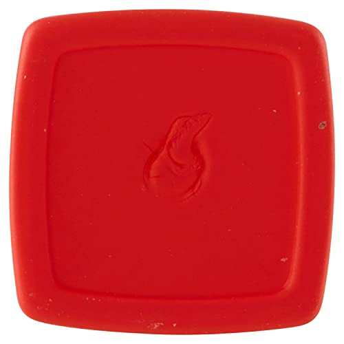 Maybelline Superstay Matte Ink lipstick with a vivid red square cap and an embossed central logo