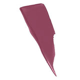 Maybelline Superstay Matte Ink liquid lipstick swatch in muted rose mauve with a smooth, opaque matte finish