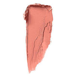 NYX Soft Matte Lip Cream in a warm muted pink shade, shown as a creamy matte swatch with a velvety texture
