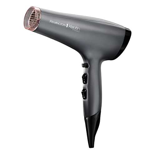 Remington Keratin Protect Hot Hair Brush styling tool with keratin and almond oil