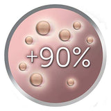 Remington Keratin Protect Hot Hair Brush icon showing 90 percent improvement