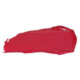 Rimmel London Lasting Finish Lipstick in vibrant berry-red, creamy shimmer swatch with a smooth metallic finish