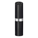 Rimmel London Lasting Finish Lipstick in a sleek black cylindrical tube with a silver Rimmel band