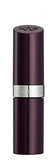 Rimmel London Lasting Finish Lipstick in a dark plum cylindrical case with a silver Rimmel band and embossed cap