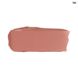 Rimmel London Lasting Finish Lipstick in dusty rose Heather Shimmer, shown as a smooth creamy swatch with a subtle sheen.