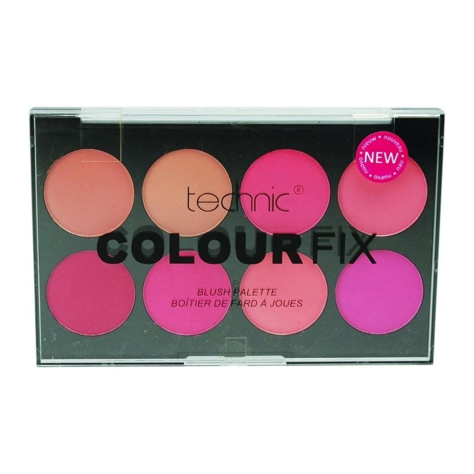 Technic 8 Colour ColourFix Blush Palette BEST SELLER