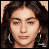 Total Control Foundation shade 05 Light shown on a model's face, with a smooth, natural-looking complexion and subtle coverage.